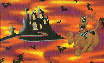 rare! SCOOBY DOO HALLOWEEN HAUNTED HOUSE - BTFQ - 18"X22" | eBay