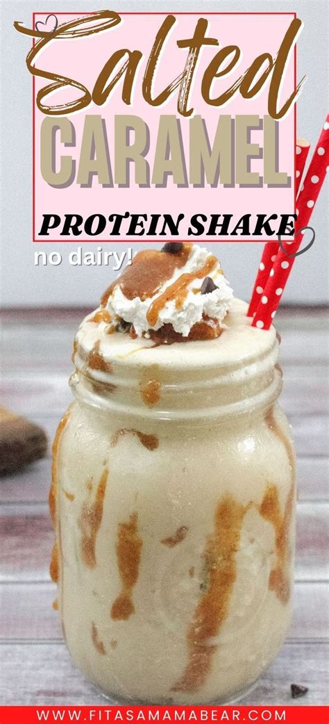 Salted Caramel Protein Shake (Dairy-Free) | Recipe | Vanilla protein ...