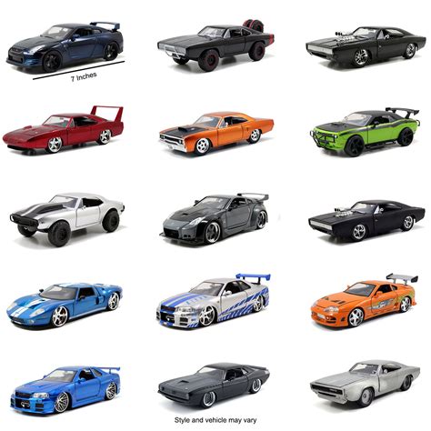 Fast & Furious 1:24 Die-cast Play Vehicles- Styles May Vary – Walmart ...