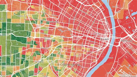 St. Louis, MO Violent Crime Rates and Maps | CrimeGrade.org