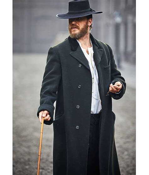 Tom Hardy Peaky Blinders Coat | Alfie Solomons Coat - Jackets Creator