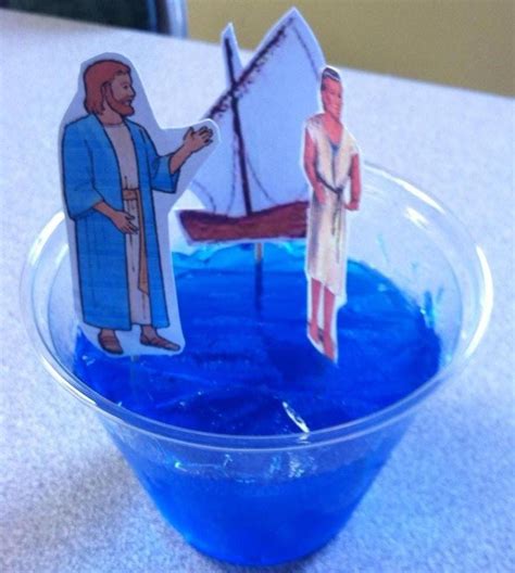 Bible Fun For Kids: Jesus Walks on Water | Bible crafts, Sunday school ...