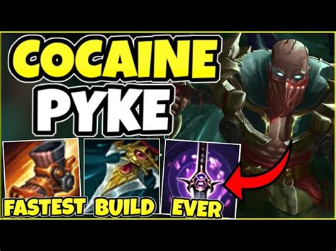 COCAINE PYKE IS THE FASTEST PYKE BUILD EVER! ROAM AROUND AT MACH SPEED ...