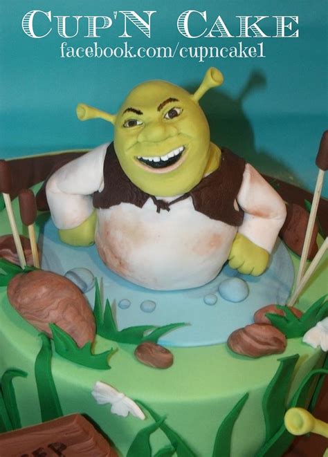 Shrek cake - Decorated Cake by Danielle Lechuga - CakesDecor