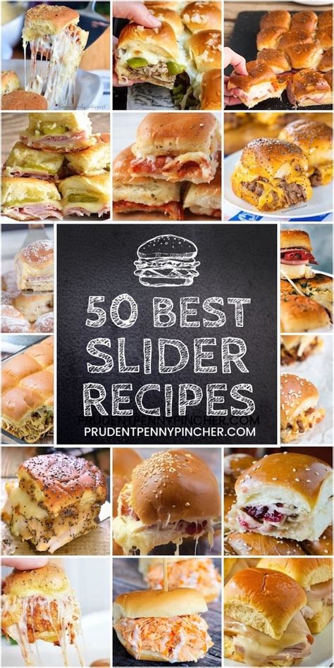 50 Best Slider Recipes - Prudent Penny Pincher