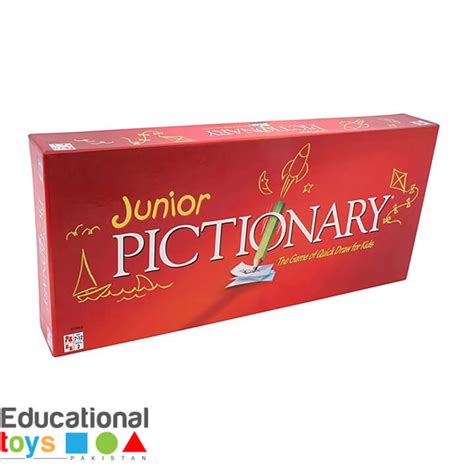 Buy Junior Pictionary Board Game Online - Educational Toys Pakistan