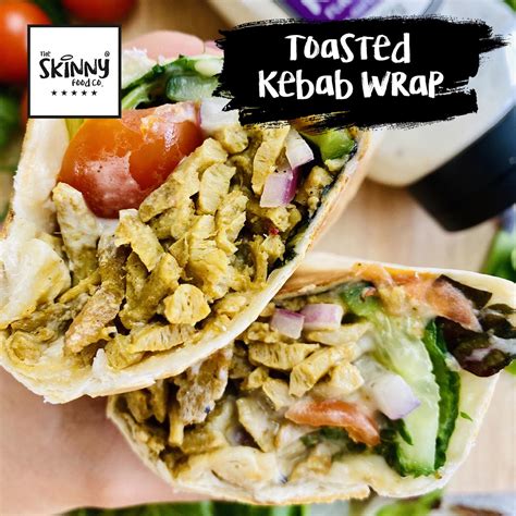 Toasted Kebab Wrap - theskinnyfoodco