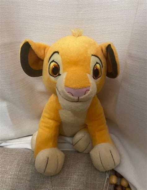 Plush lion king stuffed animal on Mercari | Lion king, Plush, Animals