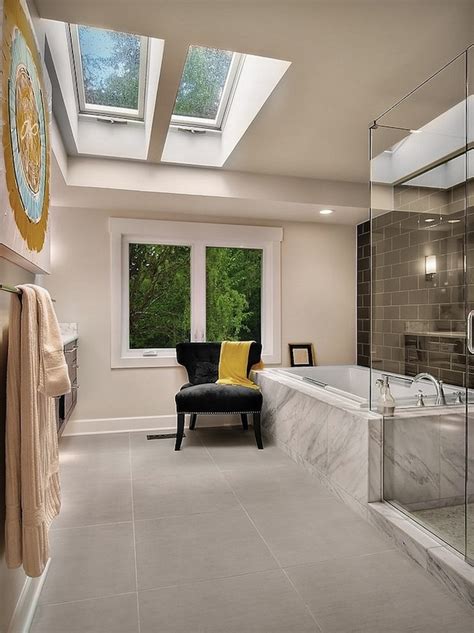 Luxury Bathrooms with Stunning Skylights