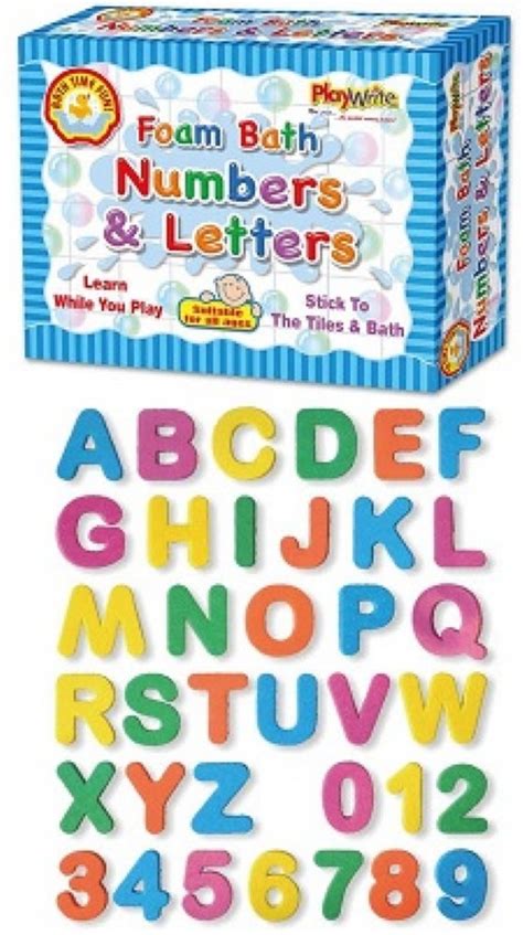 Foam Bath Numbers & Letters – Gift Giant Ltd