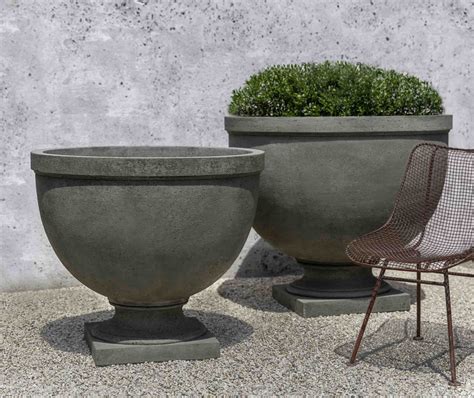 Concrete Planters Urn - Garden Plant