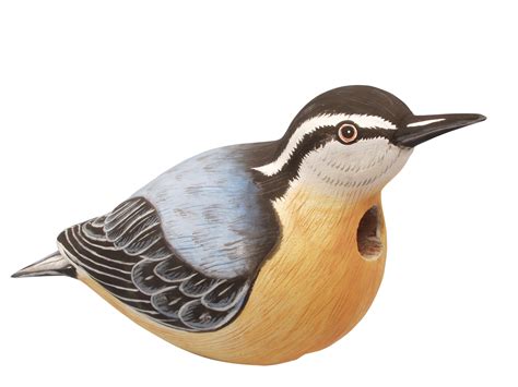 Nuthatch Shaped Birdhouse - Happy Holidayware