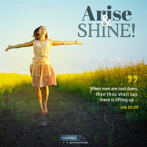 ARISE & SHINE! – inspired2go