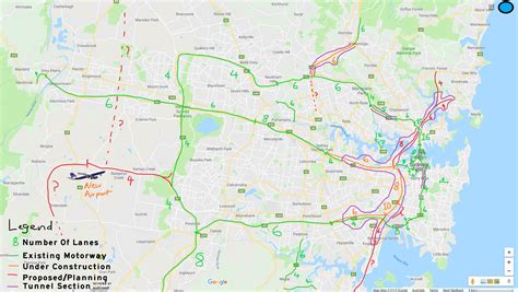 AUS - Sydney's Motorway Network - SABRE