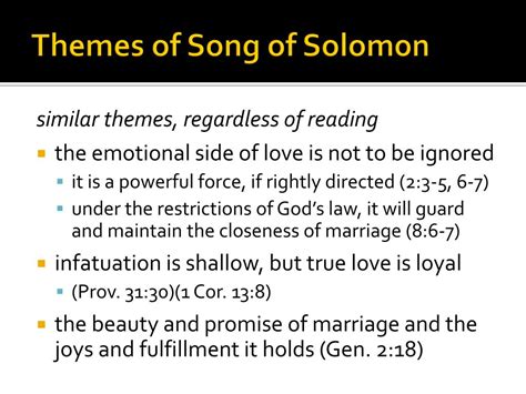 PPT - The Song of Solomon PowerPoint Presentation, free download - ID ...