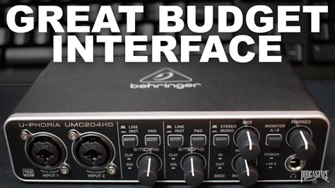 BEHRINGER UMC204HD DRIVER DOWNLOAD