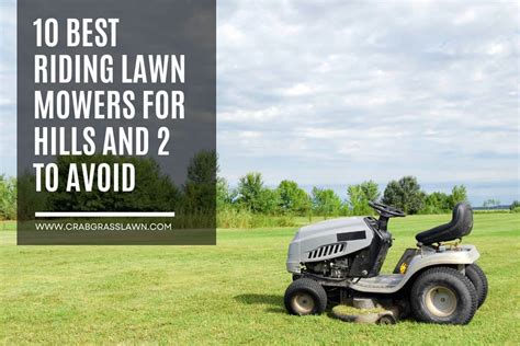 10 Best Riding Lawn Mowers for Hills and 2 to Avoid | CG Lawn