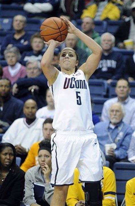 UCONN WOMEN: Caroline Doty enjoying her final season