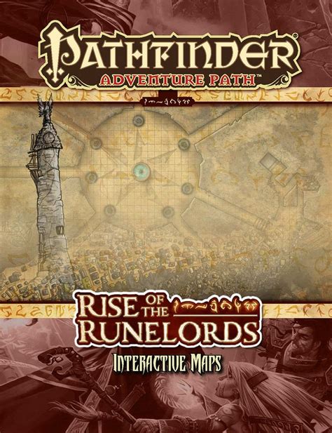 Pathfinder Adventure Path: Rise of the Runelords Anniversary Edition Interactive Maps PDF | Book ...