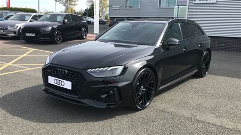 Brand New Audi RS4 Avant Carbon Black | Stoke Audi - YouTube