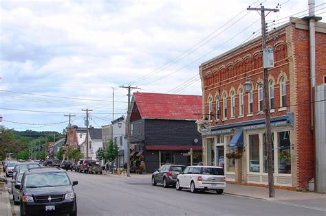 Main Street in Creemore, Ontario. Photo by P199 via Wikimedia Commons ...