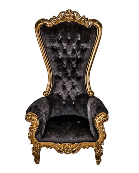 Black and Gold Throne - Ideal Room Decor