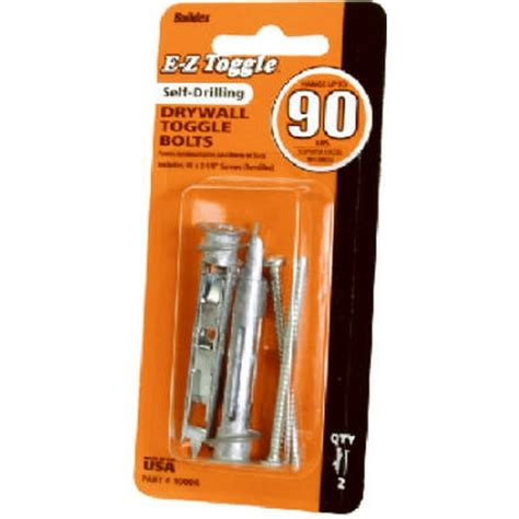 Drywall Toggle Bolts, Self-drilling, 2-1/8", 2 PK., ITW, 10006 - Walmart.com - Walmart.com