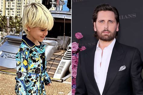 Scott Disick Shares Stylish Photos of Son Reign in Vibrant Matching Outfit