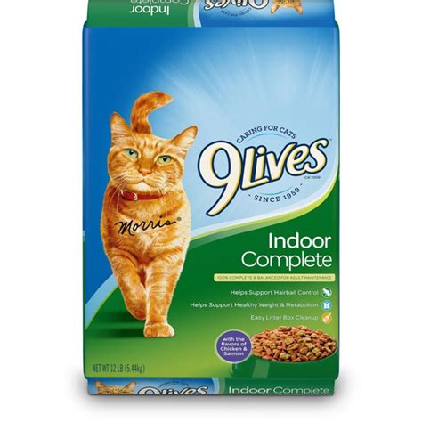 9 Lives Indoor Complete Dry Cat Food - 1Source