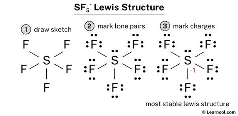 SF5- Lewis structure - Learnool