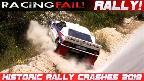 Historic Legend Rally Cars Crash Compilation 2019 - YouTube