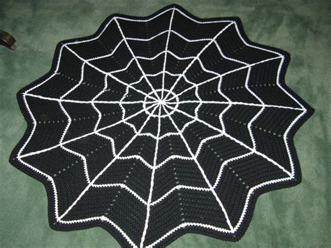 PATTERN Spider Web Rug Crochet Pattern pdf by n2Imaginations