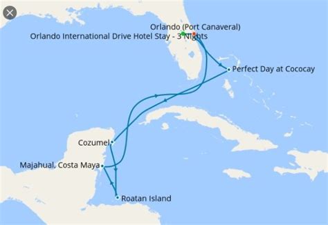 Where have all the itinerary maps gone....? - Royal Caribbean ...