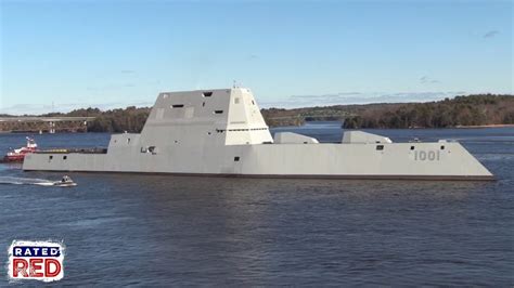 The Future USS Michael Monsoor Begins Its Sea Trials - YouTube