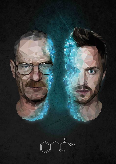 Walter White And Jesse Pinkman Breaking Bad 4k Low Poly Wallpaper,HD Tv ...