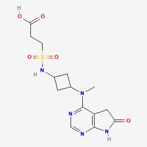 Abrocitinib metabolite M6 | C14H19N5O5S | CID 165412131 - PubChem