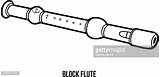Flute Coloring Pages sketch template