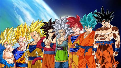 Goku Evolutions by MichaelD8489 on DeviantArt