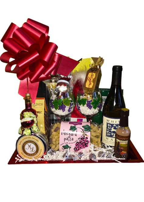 Wine & Cheese Gift Basket