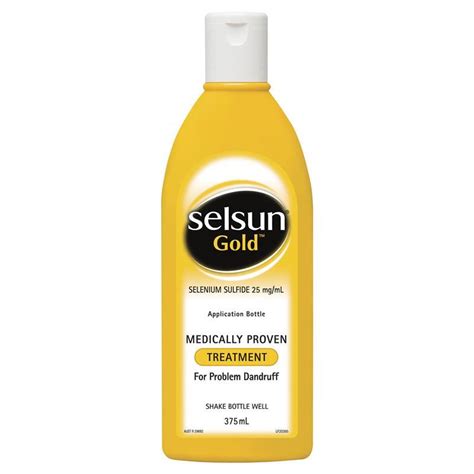 Buy Selsun Gold Anti Dandruff Shampoo Treatment 375mL Online at ePharmacy®