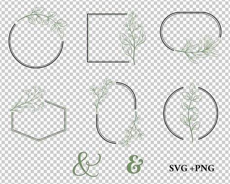 Wedding Monogram Monogram SVG Bride Svg Groom Svg Wedding - Etsy