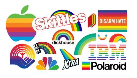 rainbow logos – Emblemetric | Rainbow logo, Rainbow, ? logo