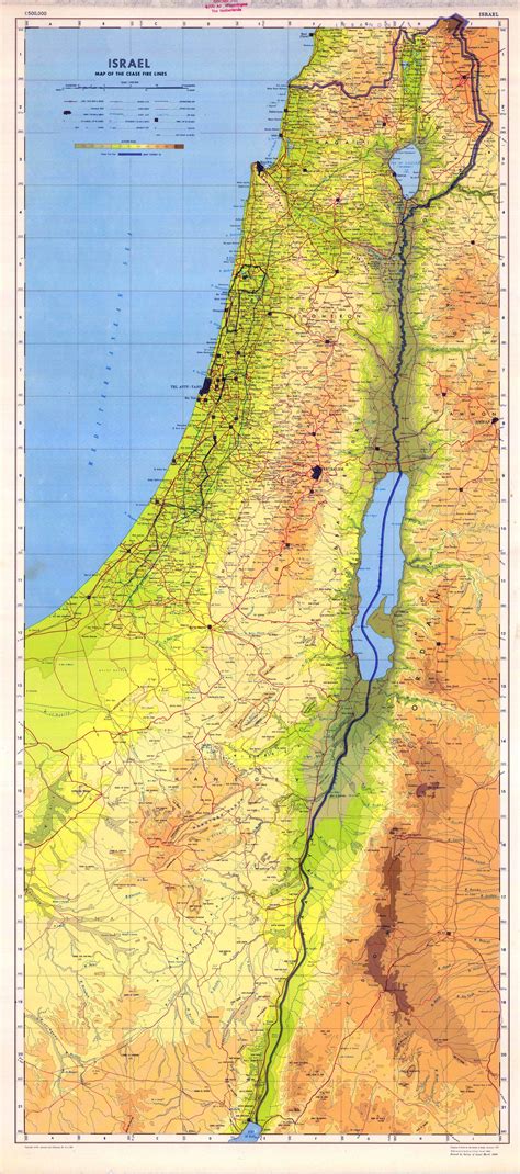 Maps of Israel | Detailed map of Israel in English | Tourist map of Israel | Road map of Israel ...