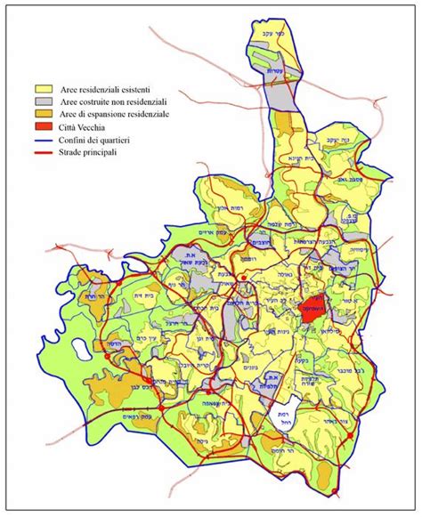 Mapping communities and social problems in Jerusalem. Demografic trends ...