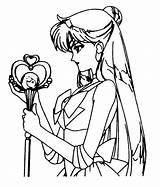 SAILOR SATURN COLORING PAGE  AZ Coloring Pages ClipArt Best sketch template