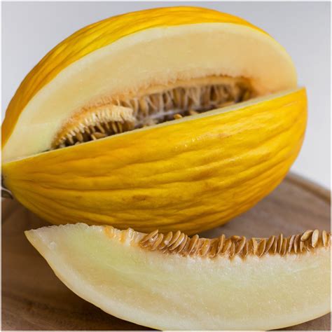 Canary Melon Seeds (Cucumis melo) | Seeds, Fruit, Fruit photography