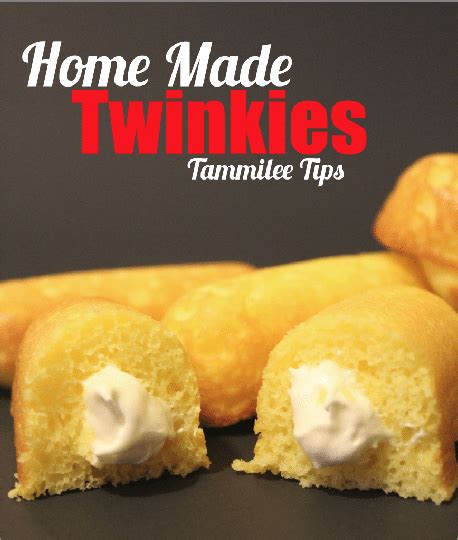 Home Made Twinkies | Homemade twinkies, Homemade, Twinkies recipe