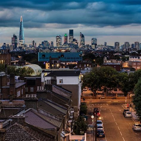 The View - The London skyline from high up above the streets. #london ...