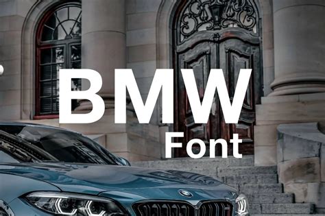 BMW Font Free Download