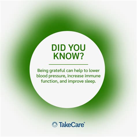 Being grateful can improve physical health - TakeCare